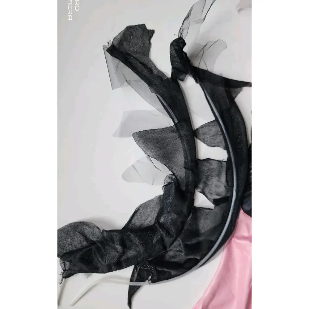 Disguise Costume Graveyard Fairy Pink/Black Youth 7-9 Gothic Halloween